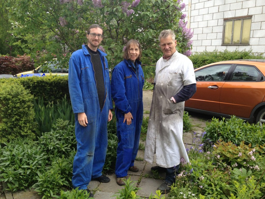 From left: Gahlord Dewald, Julia Ferrari, John Cornelisse