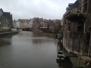 Rainy day in Gent