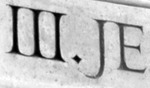 "III. Jesus falls the first time."