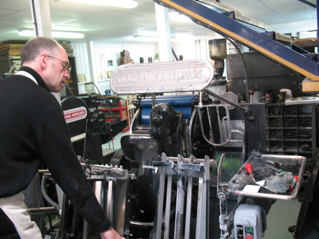 Phil Abel, Hand & Eye letterpress